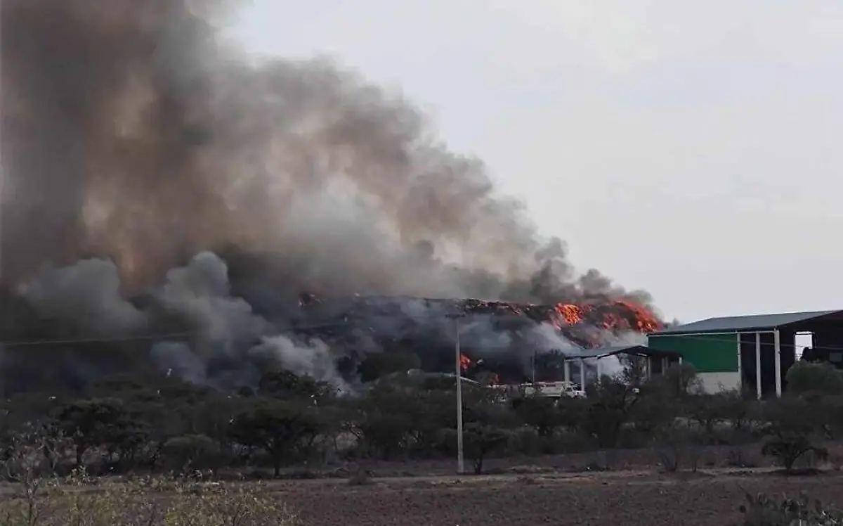 Incendio Huichapan